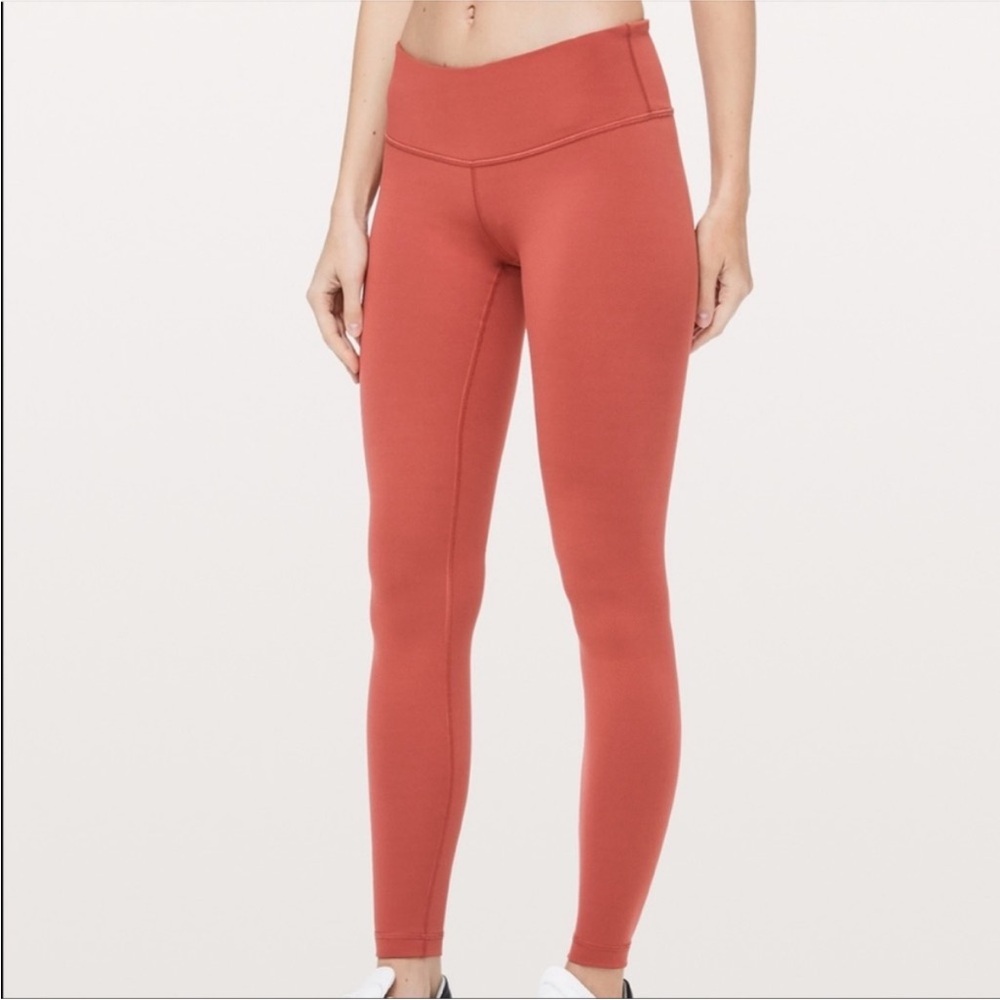 Lululemon Wunder Under Low-Rise Tight Full-On Luxtreme 28” Brick Rose 4